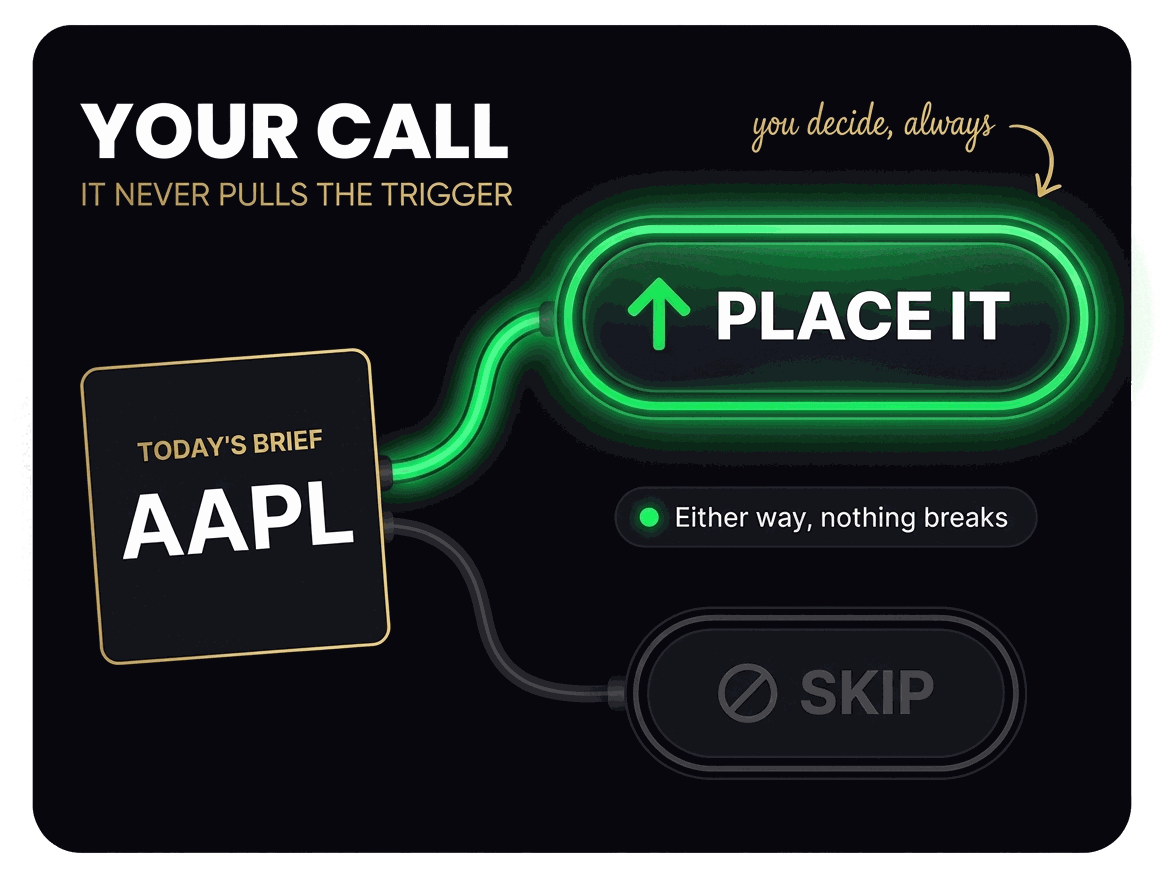 AI Trading Engine practice trading workflow step